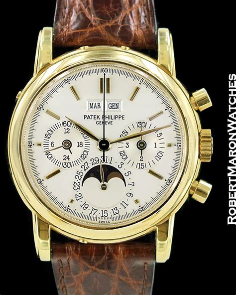 patek philippe 3970 j|patek perpetual calendar chronograph.